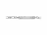 Bracelet identité 1+1 diamanté étoile