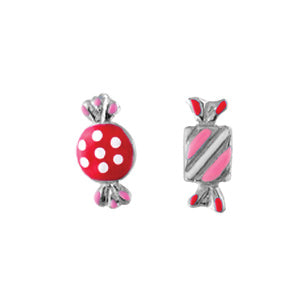 Boucles bonbons roses