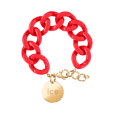 ICE Chain bracelet Red Passion - Gold