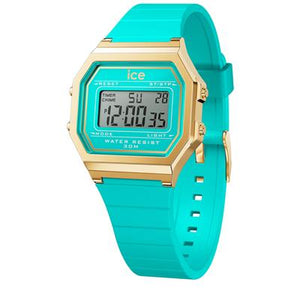 Ice digit retro Blue curacao Small