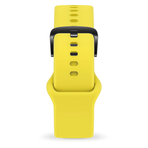 Bracelet blazing yellow boucle noire pour Ice Smart 22mm