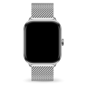 Bracelet Métallique Milanais en acier blanc pour Ice Smart 22mm