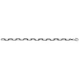 Bracelet en argent patiné 640-874
