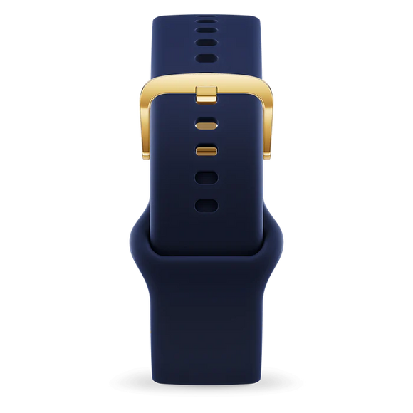 Bracelet silicone Blue gold ice smart 20mm