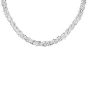 Collier Tresse Argent