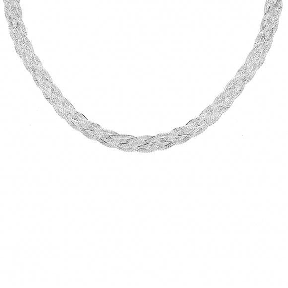 Collier Tresse Argent