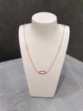 Collier Valou en or jaune 18ct 353-78