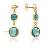 Boucles d'oreilles en vermeil 681v263