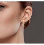 Boucles d'oreilles en vermeil 681v266