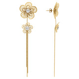 Boucles d'oreilles en acier doré 880J1726