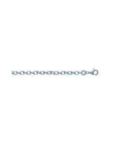 Chaine maille forçat en argent 1.3mm