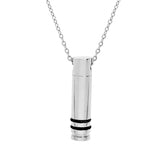 Collier funéraire tube dévissable