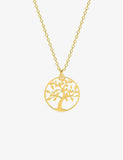 Collier Arbre de vie Plaqué or 755-555