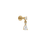 Piercing + zirconium hélix et tragus 892-116