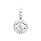 Pendentif en argent + zirconium 664-279