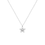 Pendentif fleur en argent 664-283