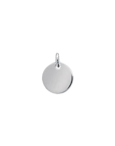 Médaille à graver en argent 15mm