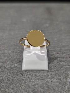 Bague en or jaune 18ct 310-13