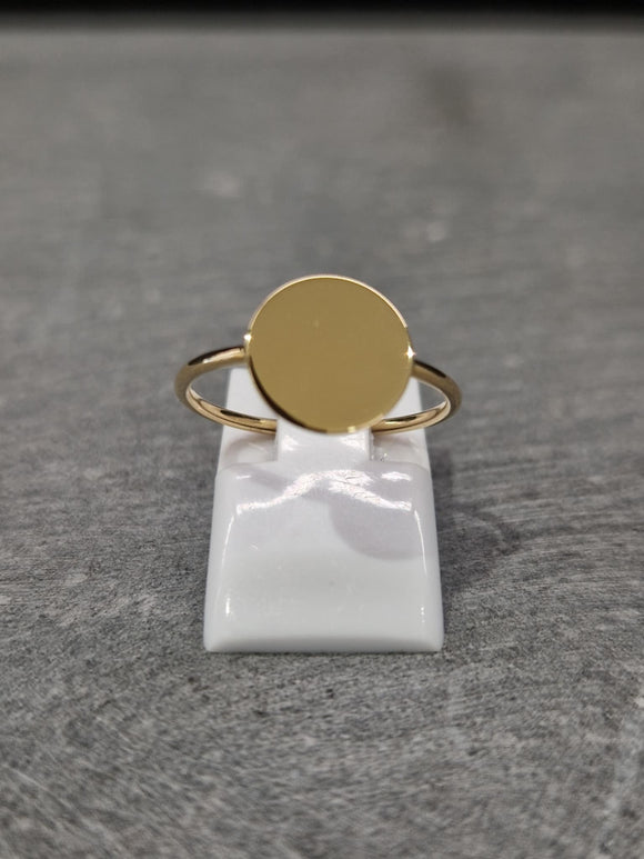 Bague en or jaune 18ct 310-13