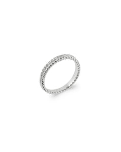 bague en argent et zirconium 611-3897