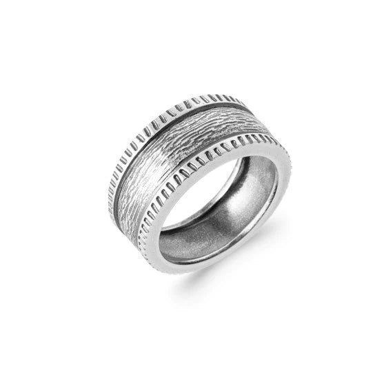 Bague en argent Archimède