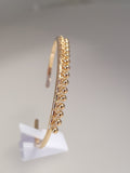 Bracelet esclave en plaqué or 744-118