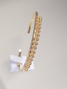 Bracelet esclave en plaqué or 744-118