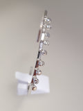 Esclave en Argent et zirconiums 642-215