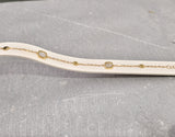Bracelet en or jaune 18ct et nacre 345-21