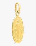 Médaille Vierge Miraculeuse or jaune 18ct 369-343