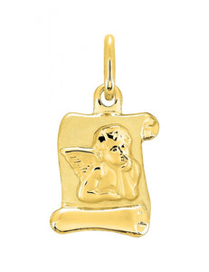 Pendentif parchemin ange en or 18ct 360-341