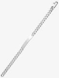 Gourmette en argent vieilli pour adulte 643-1157
