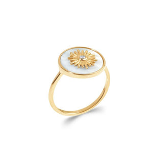 Bague Zoélie en plaqué or