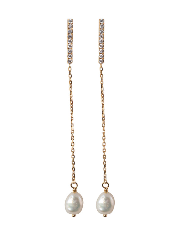 Boucles Danaé avec perles