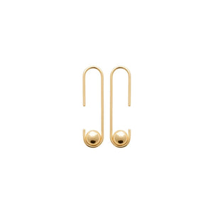 Boucles d'oreilles en plaqué or 782-982