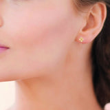 Boucles en Plaqué or 784-722