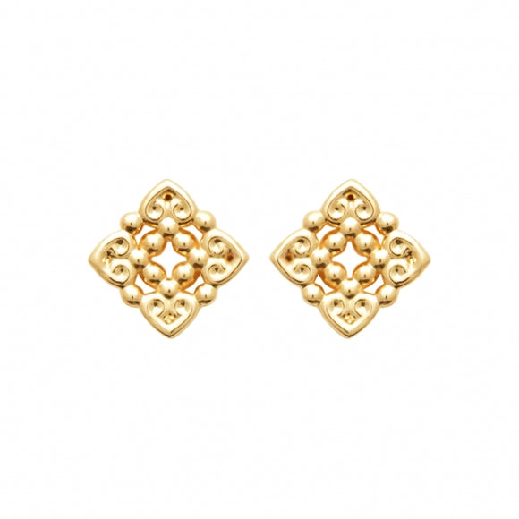Boucles en Plaqué or 784-722
