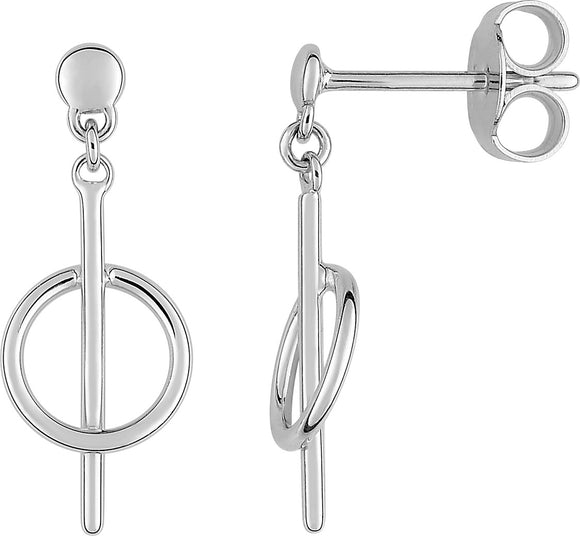 Boucles d'oreilles en argent 681-3260