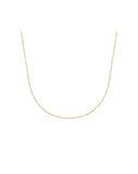 Collier maille fantaisie Plaqué or