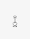 Pendentif en or blanc 18ct et zirconium 363-99
