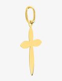 Pendentif croix en or jaune 18ct 369-355