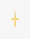 Pendentif croix en or jaune 18ct 369-355