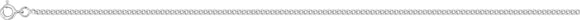 Chaine maille gourmette en argent 2.10mm