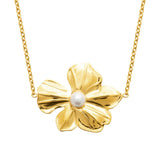 Collier en acier doré 850J782