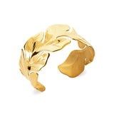 Bracelet Jonc en acier doré 840-3750