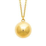 Collier petit Bola en acier doré 850J1054