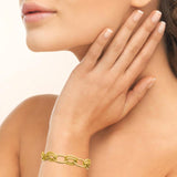 Bracelet acier doré 840j1130