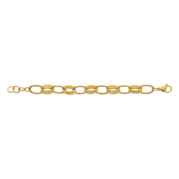 Bracelet acier doré 840j1130
