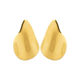 Boucles d'oreilles en acier doré 880j1217