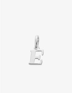 Pendentif initiale E en argent 666-193